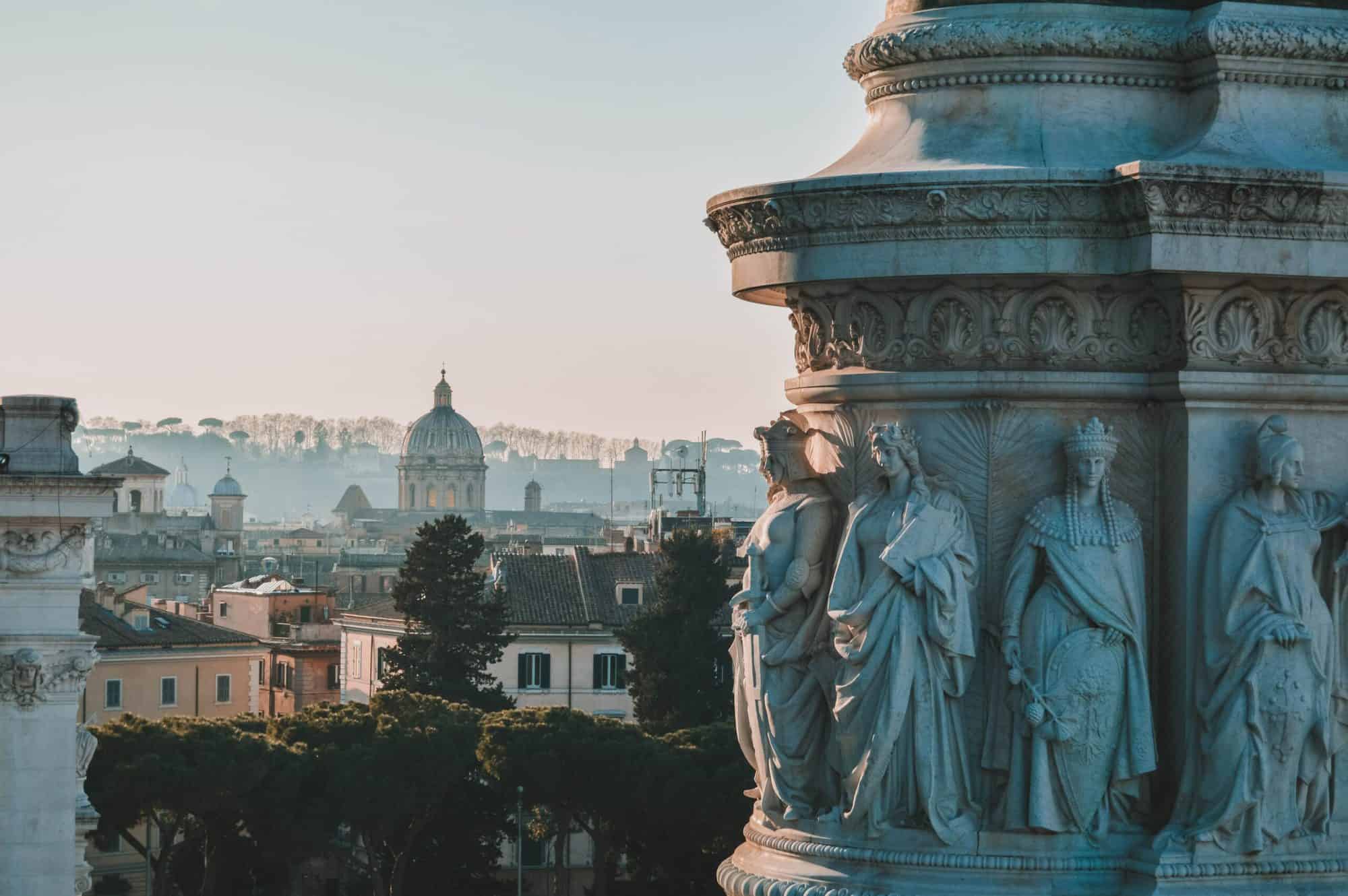 Rome's Backdrop