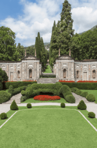 The Villa d' Este Courtyard