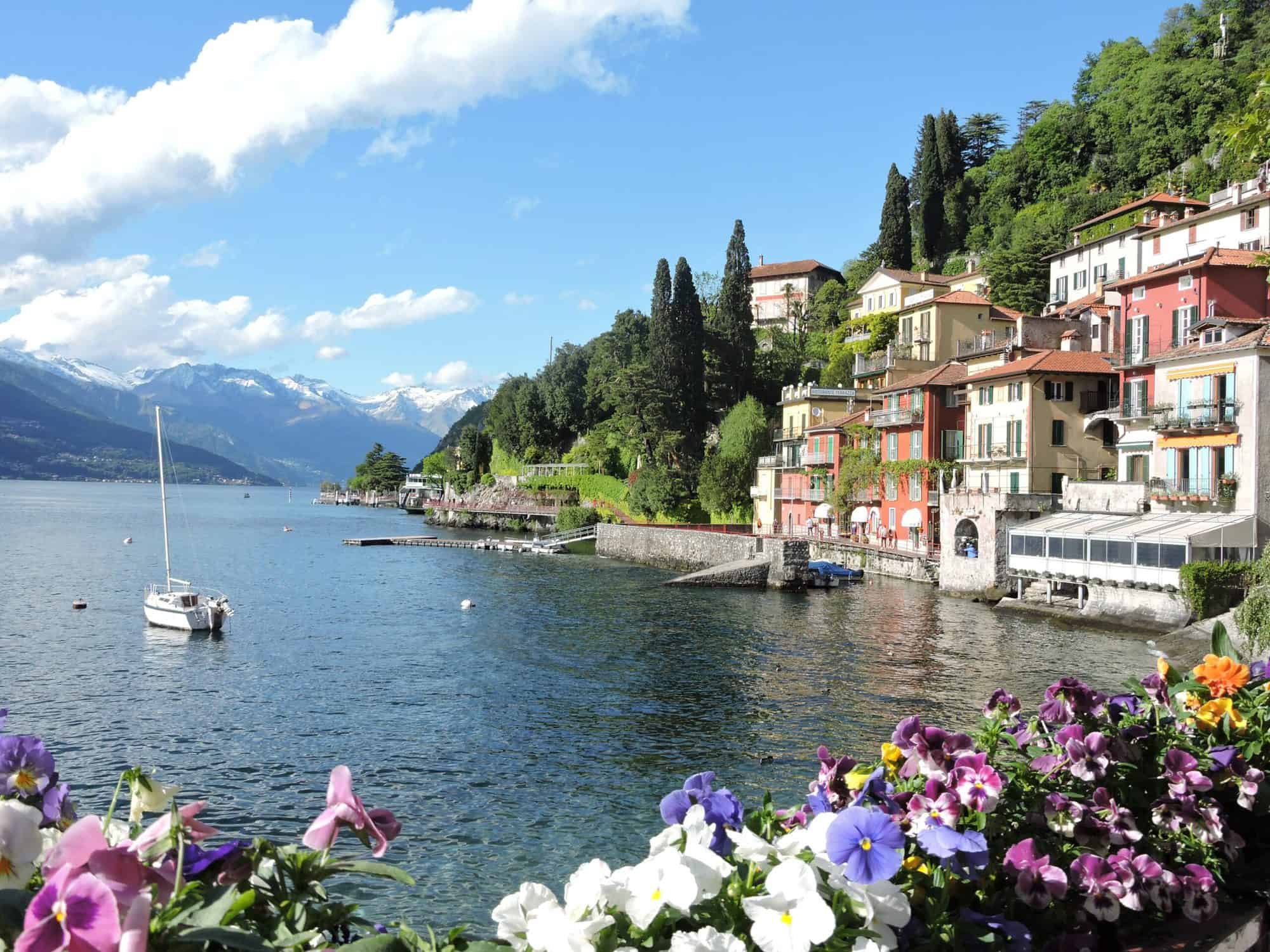Village on Lake Como